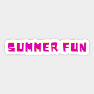 Summer Fun Sticker